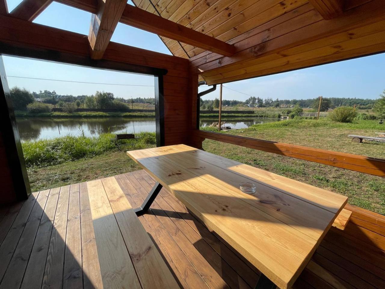 Guesthouse On The Lake With Bathhouse 70 Km From Kiev Makariv 외부 사진